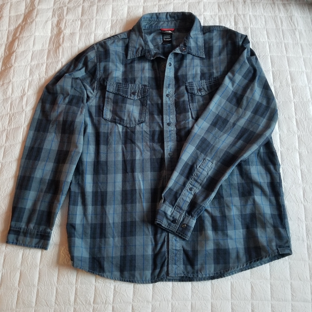 The North Face Take Flannel Plaid Button Up